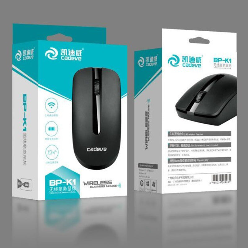 CADEVE K1 Portable 2.4G Wireless Mouse Quiet Ergonomic Computer Mice for PC Notebook Laptop CADEVE K1 Portable 2.4G Wireless Mouse Quiet Ergonomic Computer Mice for PC Notebook Laptop